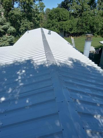 Ridge Cap after new installation